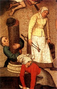 Pieter Brueghel the Younger - Proverbs (detail) - WGA03625