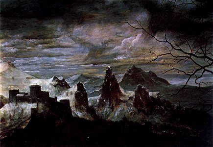 Pieter Bruegel the Elder - Gloomy Day (detail) - WGA3440