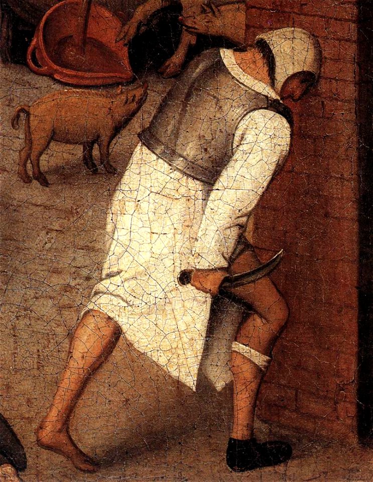 Pieter Brueghel the Younger - Proverbs (detail) - WGA03628