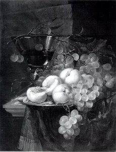 Pieter de Ring - Stilleven met fruit - 1277 - Städel Museum. Free illustration for personal and commercial use.