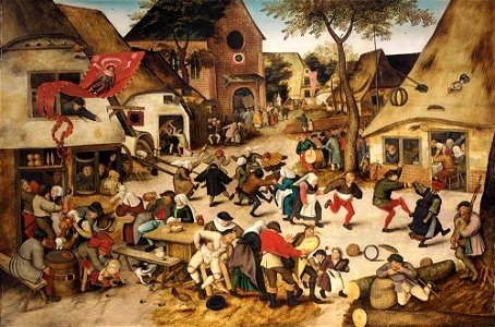 Pieter Brueghel the Younger - The Kermesse of St George - WGA03622. Free illustration for personal and commercial use.