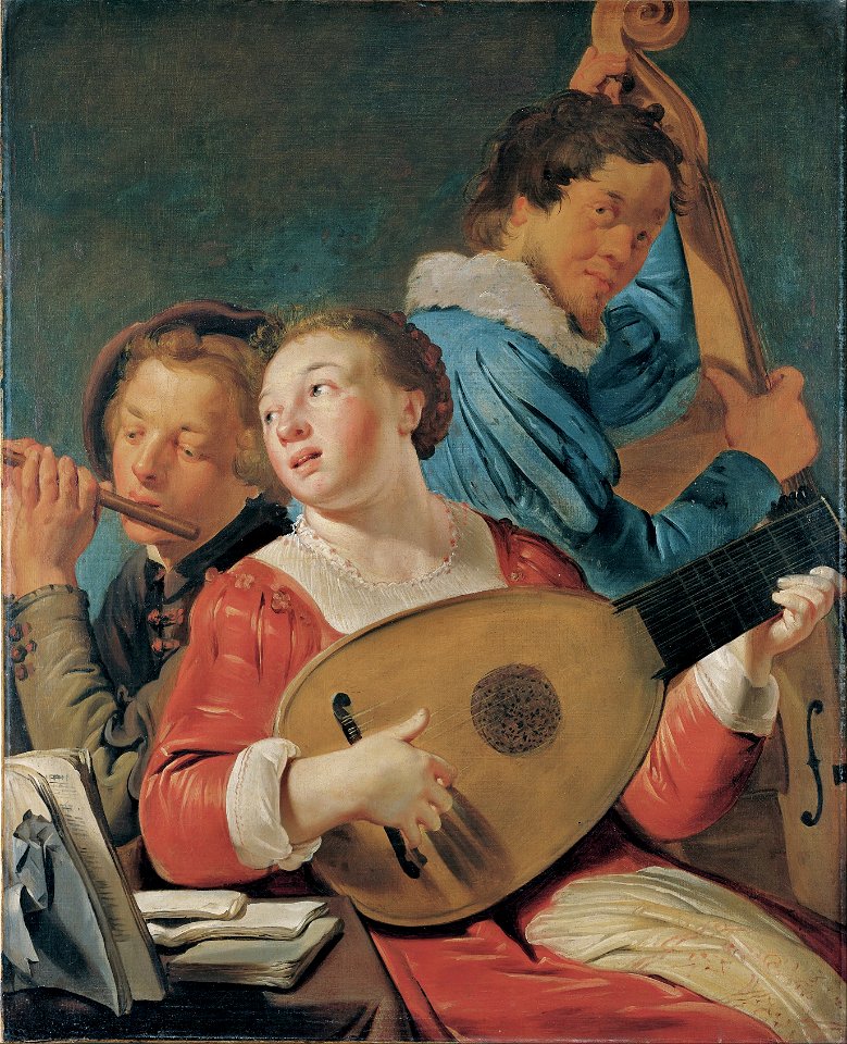 Pieter Fransz de Grebber - Musicians - Google Art Project