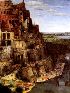 Pieter Bruegel the Elder - The Tower of Babel (detail) - WGA3410
