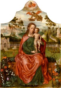 Pieter Claeissens II - Virgin and Child in a Garden 2018 CKS 15495 0106