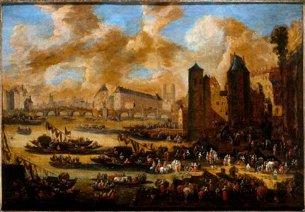 Pieter Casteels - Le Pont-Neuf, la Cité, la Tour et la Porte de Nesle, vers 1650 - P404 - Musée Carnavalet