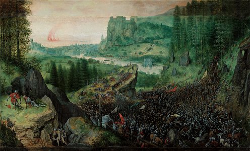Pieter Bruegel d. Ä. Selbstmord Sauls
