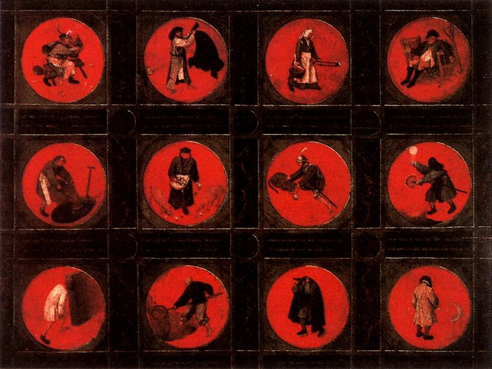 Pieter Bruegel the Elder - Twelve Proverbs - WGA03372