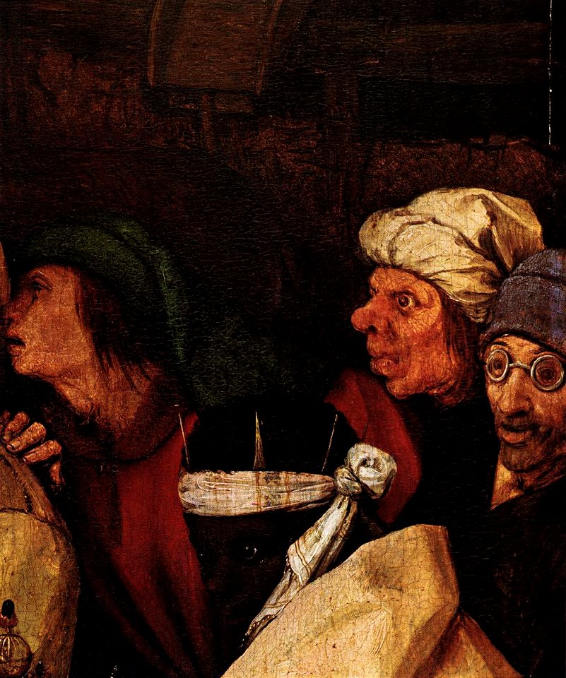 Pieter Bruegel the Elder - The Adoration of the Kings (detail) - WGA3465