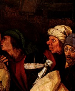 Pieter Bruegel the Elder - The Adoration of the Kings (detail) - WGA3465