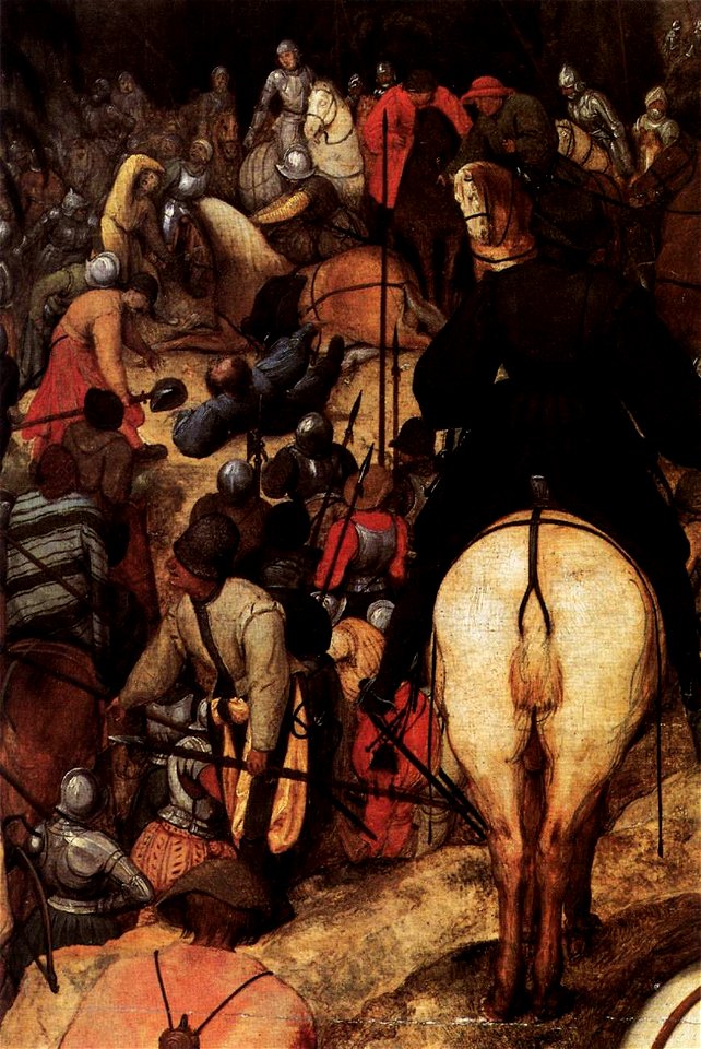 Pieter Bruegel the Elder - The Conversion of Paul (detail) - WGA3332