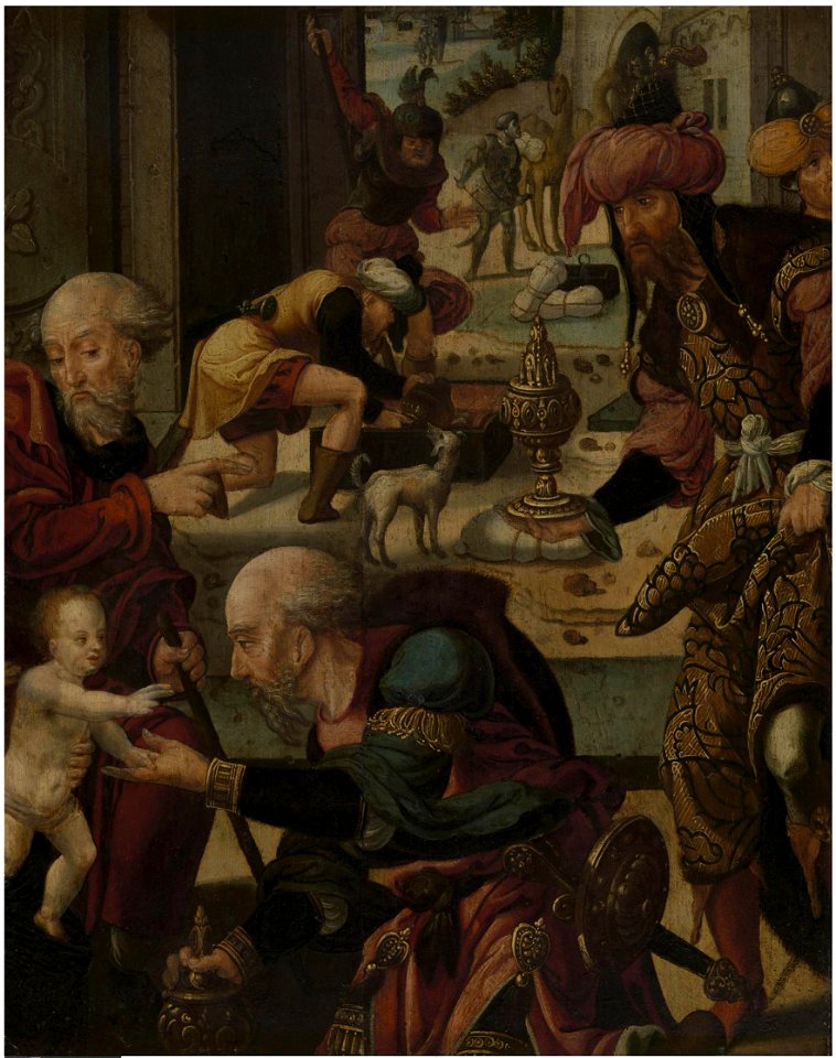 Pieter Coecke van Aelst - Adoration of the Magi