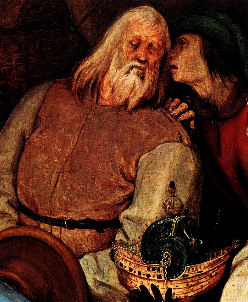 Pieter Bruegel the Elder - The Adoration of the Kings (detail) - WGA3463