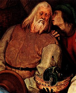Pieter Bruegel the Elder - The Adoration of the Kings (detail) - WGA3463