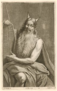 Pieter Lisebetten - Horned Moses and the Tablets of the Law SVK-SNG.G 11965-241