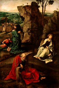 Pieter Coecke van Aelst - Agony in the Garden - WGA5120