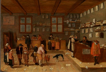 Pieter de Bloot - Het kantoor van de advocaat - 1467 - Amsterdam Museum