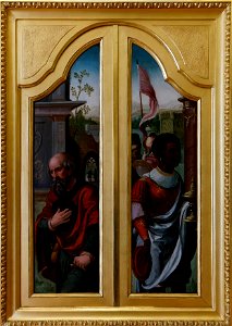 Pieter Coecke van Aelst - Saint Joseph et le roi Balthazar