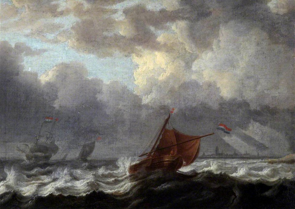 Pieter Mulier the elder (c.1615-1670) (attributed to) - Sea Piece - EU0711 - The Torrie Collection