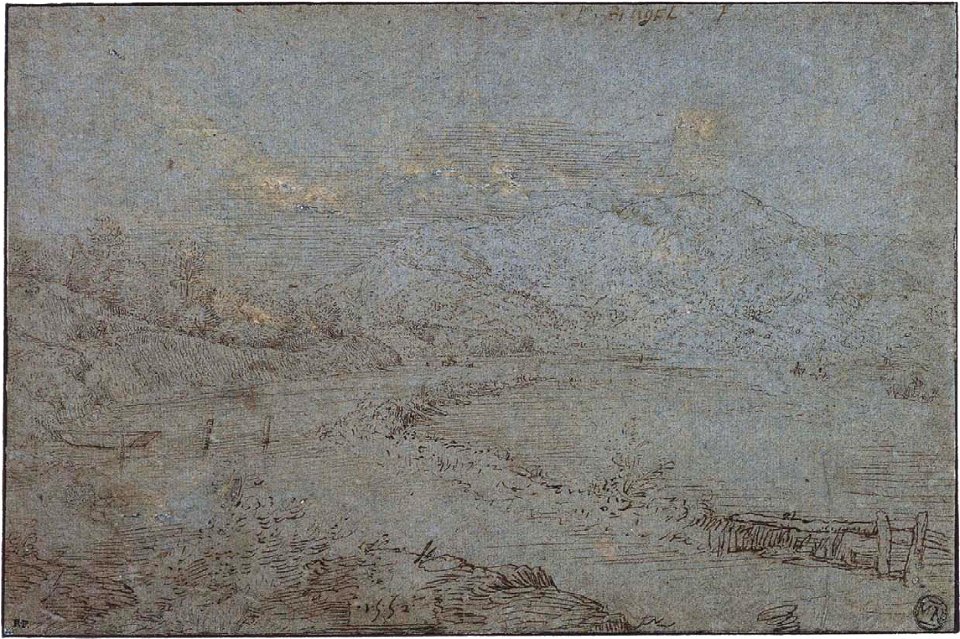 Pieter Bruegel the Elder - River Landscape - 1552