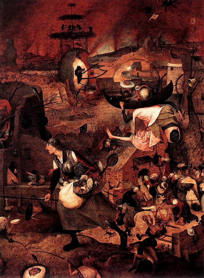 Pieter Bruegel the Elder - Dulle Griet (detail) - WGA03401