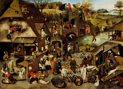 Pieter Brueghel II - The Netherlandish Proverbs 2018 CKS 15496 0007