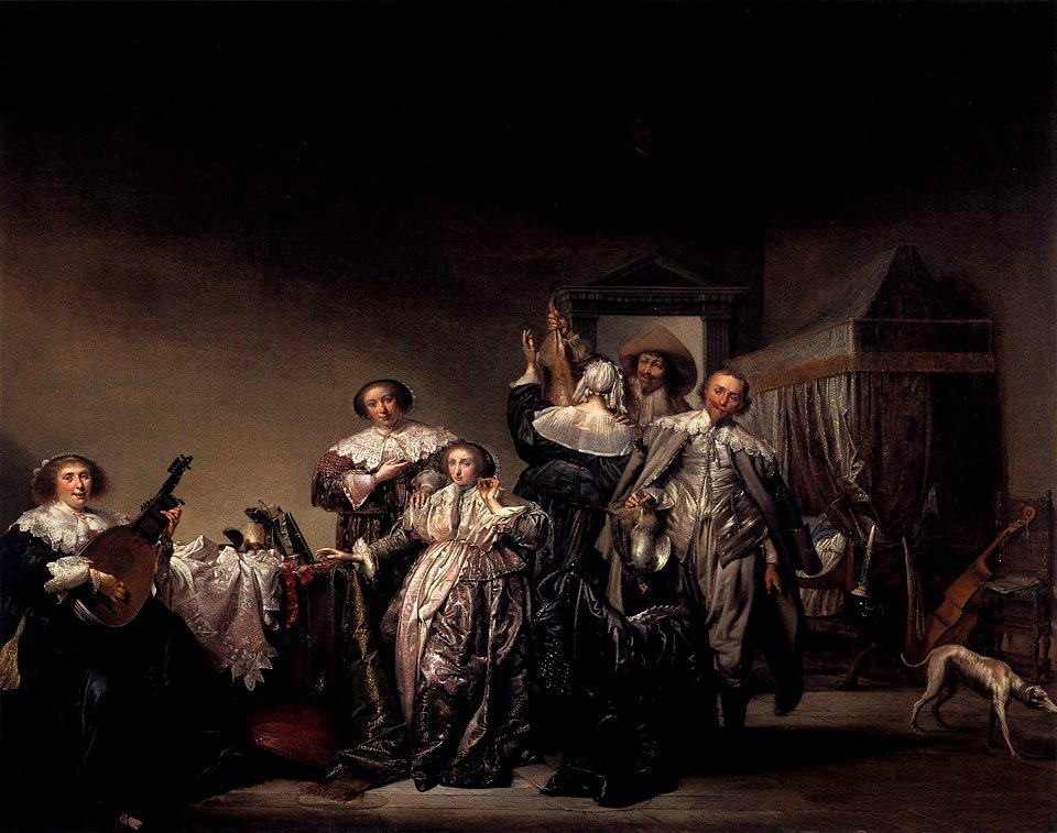 Pieter Codde - Gallant Company - WGA5111