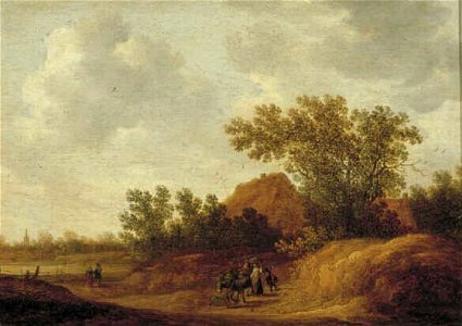 Pieter de Molijn - Boerderij in de duinen - 1537 (OK) - Museum Boijmans Van Beuningen