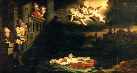 Pieter Jozef Verhaghen - Death of blessed Margaretha of Louvain