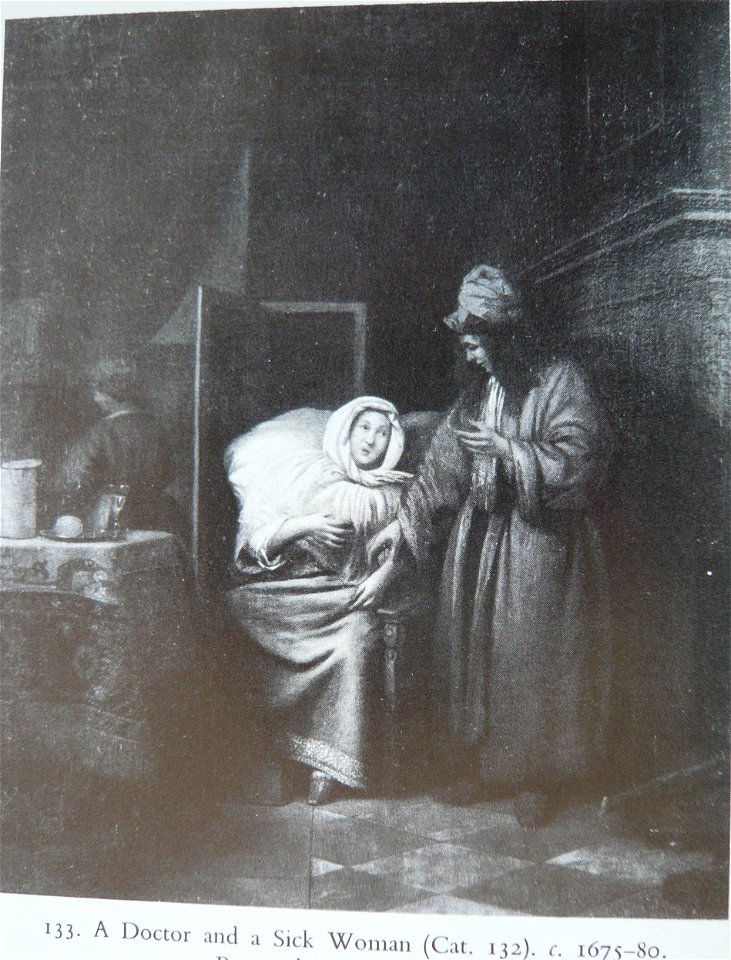 Pieter de Hooch - A Doctor and a Sick Woman