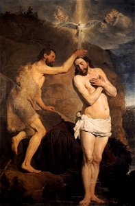Pieter Fransz. de Grebber - Baptism of Christ - WGA10386