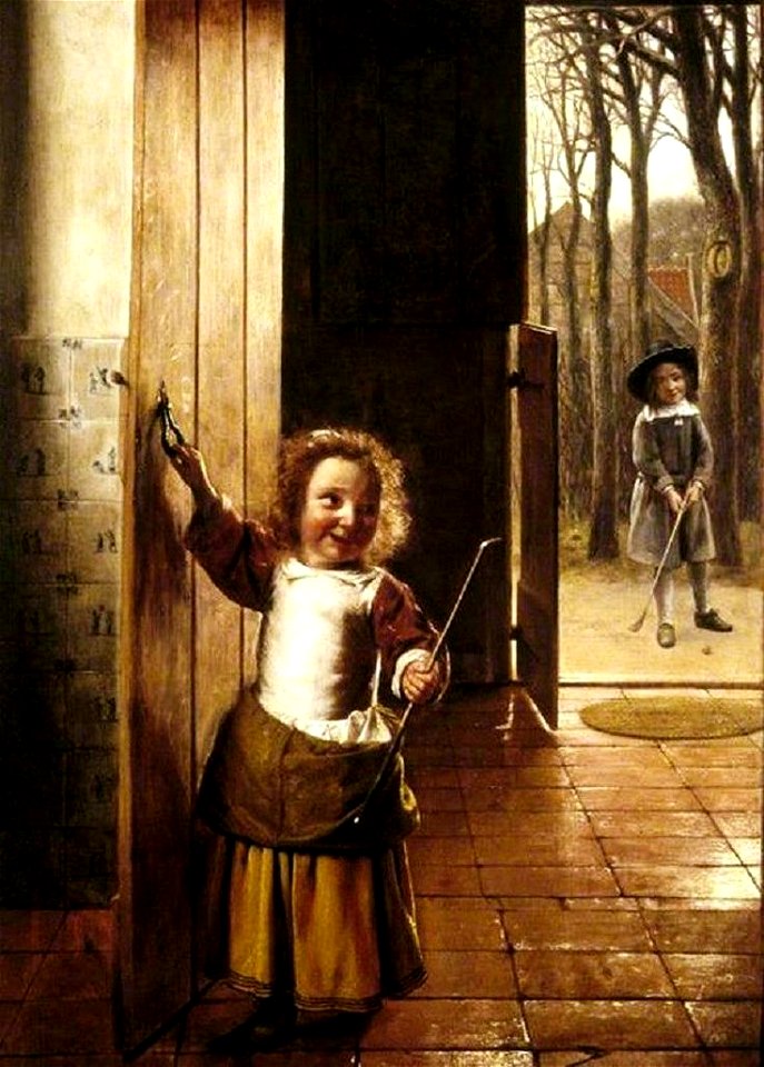 Pieter de Hooch - The Golf Players - c.1658