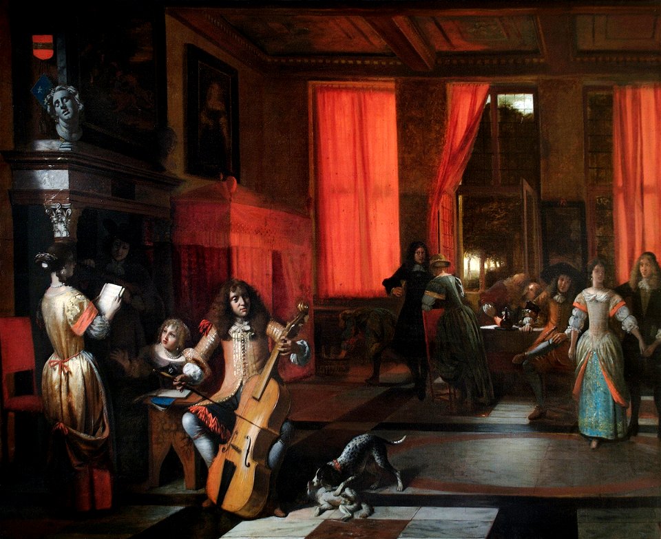 Pieter de Hooch - Musical company - Apsley House