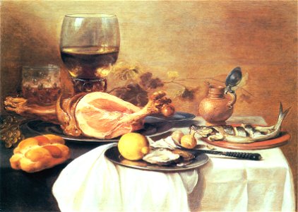 Pieter Claesz 004. Free illustration for personal and commercial use.