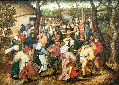 Pieter II Bueghel - Wedding Dance in the Open Air (Gent)