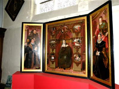 Pieter Pourbus - Maria of the Seven Sorrows - Sint-Jacobskerk Brugge