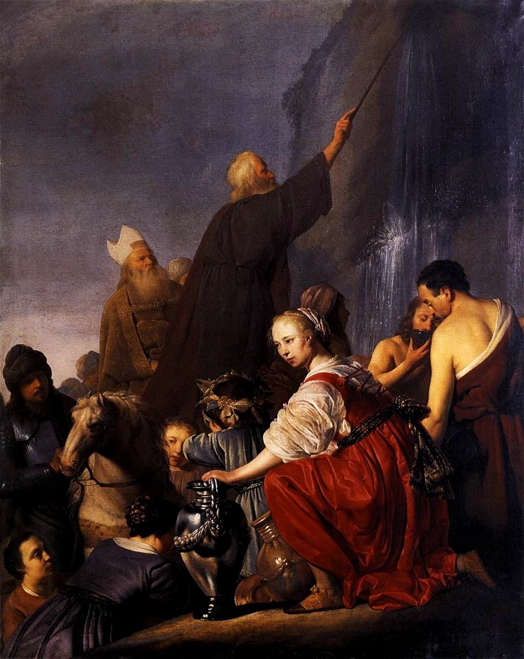 Pieter Fransz. de Grebber - Moses Striking the Rock - WGA10392