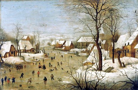 Pieter Brueghel the Younger - The Bird Trap - WGA3618