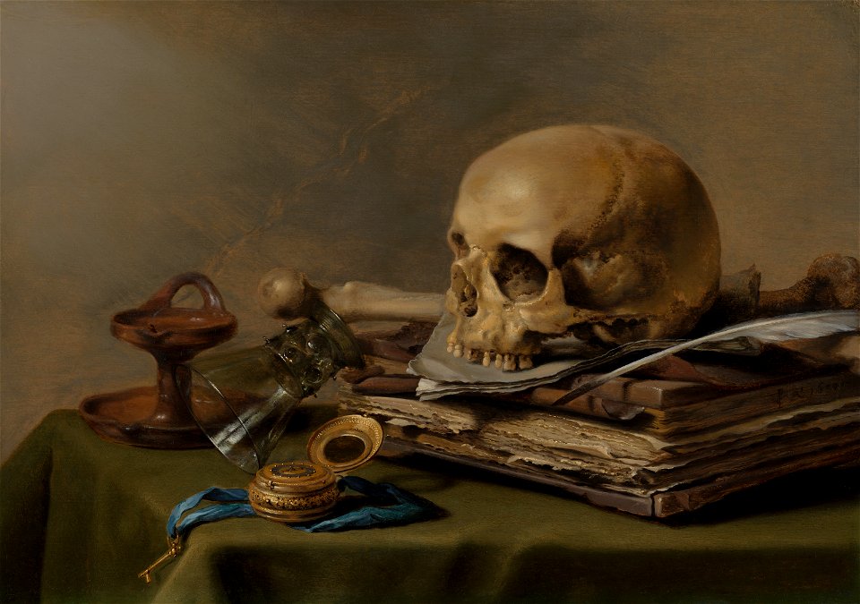 Pieter Claesz - Vanitas Still Life - 943 - Mauritshuis