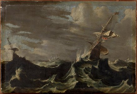 Pieter Mulier d. J., gen. Cavaliere Tempesta - Ein Seesturm - GG 5646 - Kunsthistorisches Museum