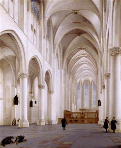 Pieter Saenredam - The Interior of the Church of St Catherine, Utrecht NTII UPH 446733
