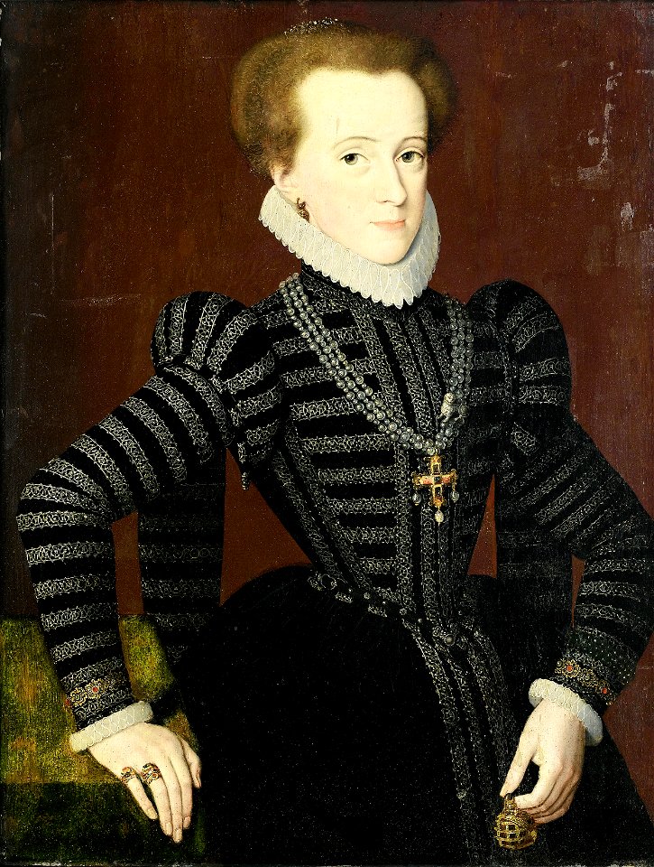 Pieter Jansz. Pourbus Portrait of a Lady in Black
