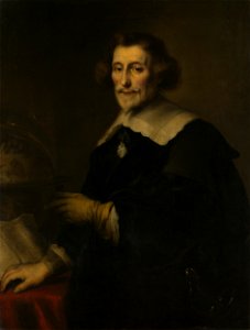 Pieter Cornelisz Hooft (1581-1647). Drost van Muiden, geschiedschrijver en dichter Rijksmuseum SK-A-56. Free illustration for personal and commercial use.