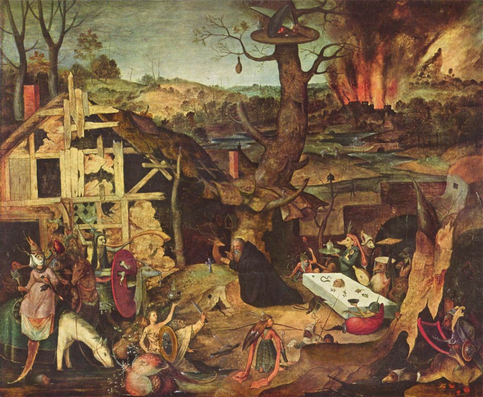 Pieter Huys - Versuchung des Hl. Antonius