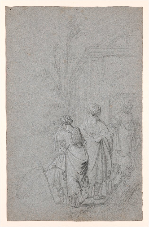 Pieter de Grebber (Dutch, 1590-1663) - Abraham Casting Out Hagar and Ishmael - 2019.3 - Cleveland Museum of Art