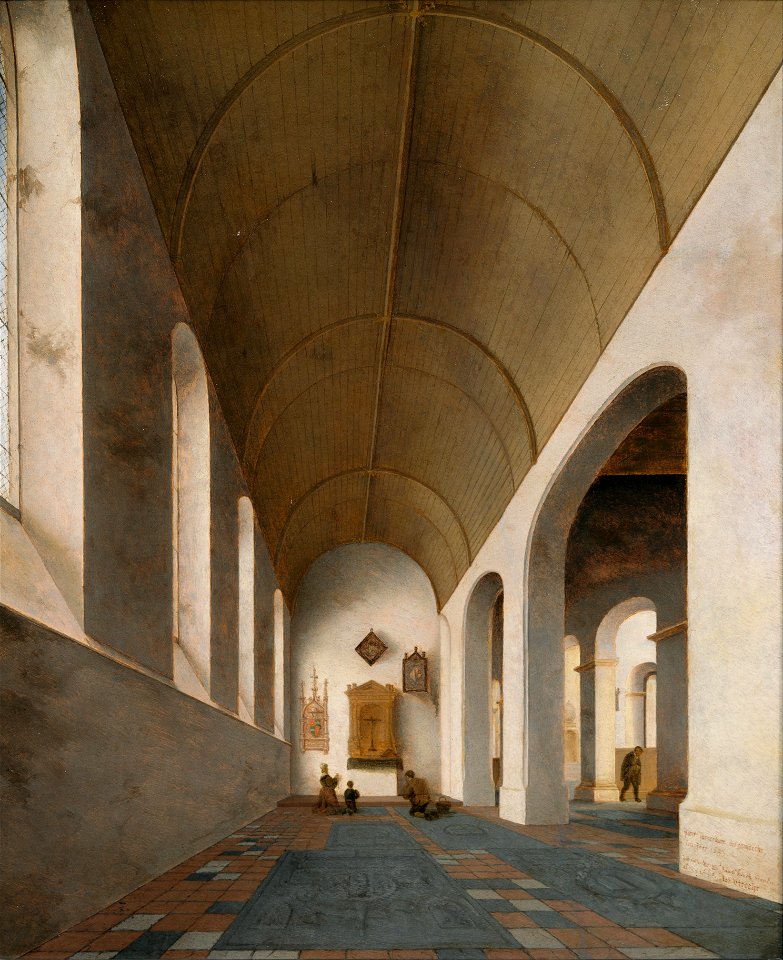 Pieter Jansz. Saenredam - St Antoniuskapel in the St Janskerk, Utrecht - Google Art Project