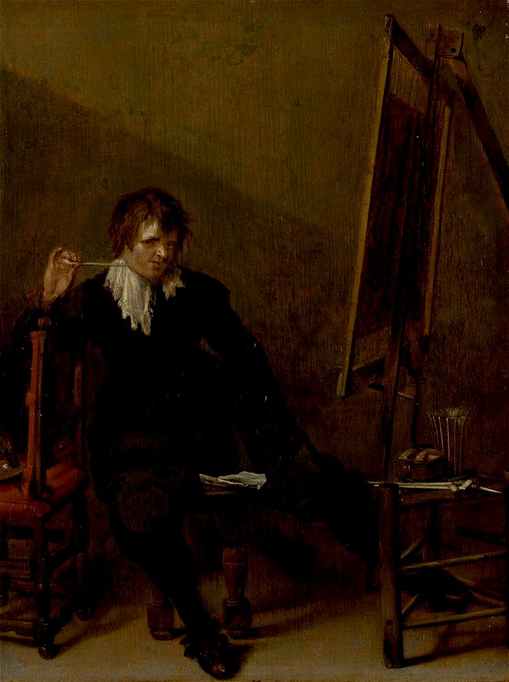 Pieter Codde - An Artist in Front of the Easel