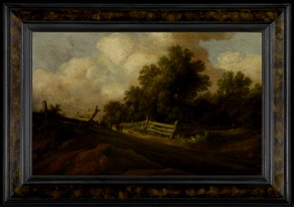 Pieter Molyn - Landscape with Two Figures and a Dog - 61.2 - Minneapolis Institute of Arts