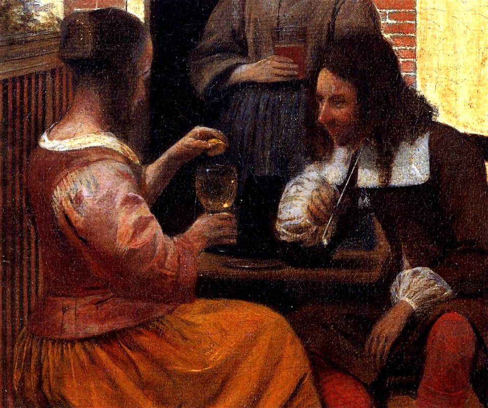 Pieter de Hooch - Village House (detail) - WGA11709