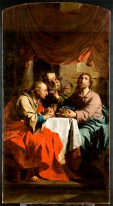 Pieter Jozef Verhaghen - Jesus in Emmaus