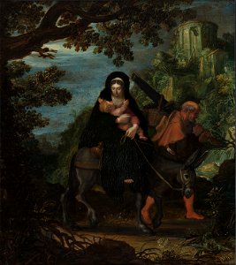 Pieter Lastman - De vlucht naar Egypte - 1442 (OK) - Museum Boijmans Van Beuningen